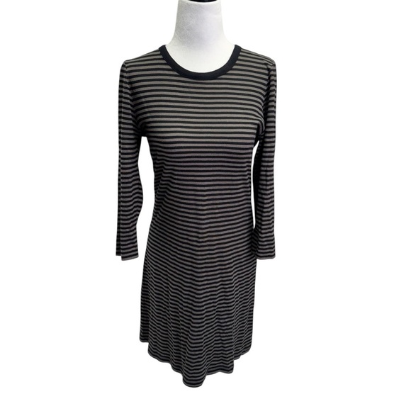 Inwear Dresses & Skirts - InWear Striped Black and Grey  Dress Size S